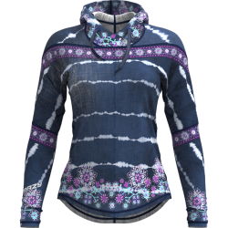Tri�ko CRAZY Pull Ibex W tie dye
