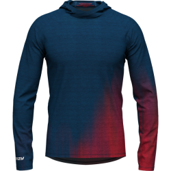 Tri�ko CRAZY Sun Hoodie M slate