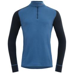 Triko DEVOLD Duo Active Merino 205 Z.Neck M blue/ink