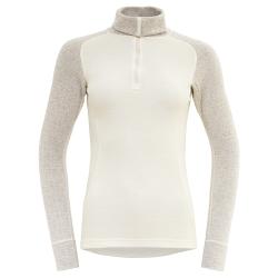 Triko DEVOLD Duo Active Merino 205 Z.Neck W raw white