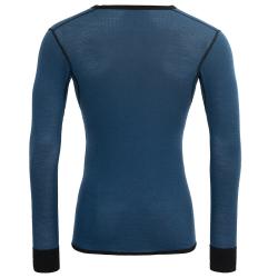 Tricko DEVOLD Wool Mesh caviar 2