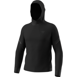 Triko DYNAFIT Alpine L/S hooded tee M black out
