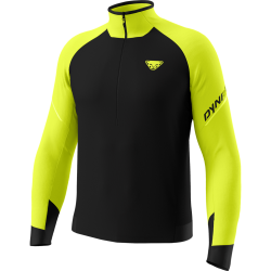 Triko DYNAFIT Alpine L/S 1/2 zip tee M ultra yellow