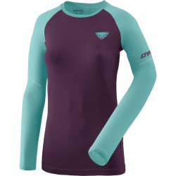 Tri�ko DYNAFIT Alpine Pro W L/S tee royal purple