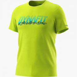 Triko DYNAFIT Graphic CO M S/S tee lime punch range