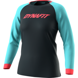 Tri�ko DYNAFIT Ride L/S W marine blue