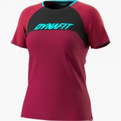 Tri�ko DYNAFIT Ride S/S tee W beet red
