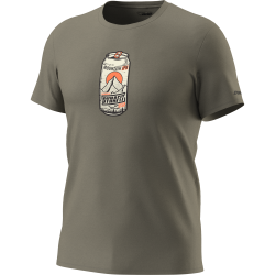 Tri�ko DYNAFIT Graphic CO M SS Tee fallen rock/beer can