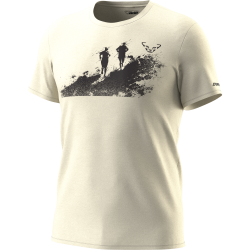 Tri�ko DYNAFIT Graphic CO M SS Tee overcast