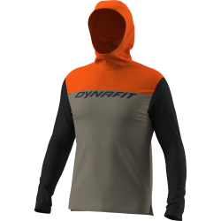 Tri�ko DYNAFIT Traverse Sun Hoody M fallen rock