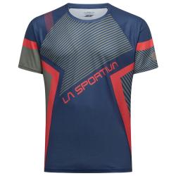 Tri�ko LA SPORTIVA Flow T-Shirt M mountain/red/cypress
