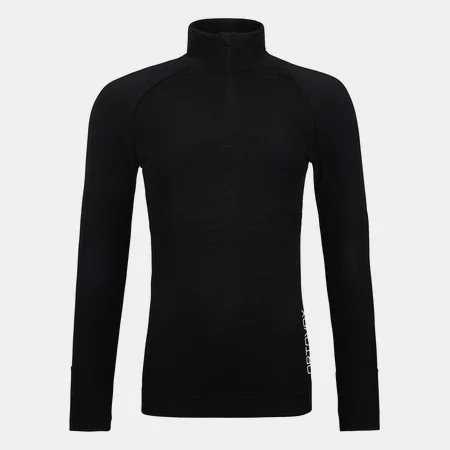 Termo triko ORTOVOX 230 Comp Zip Neck W black raven