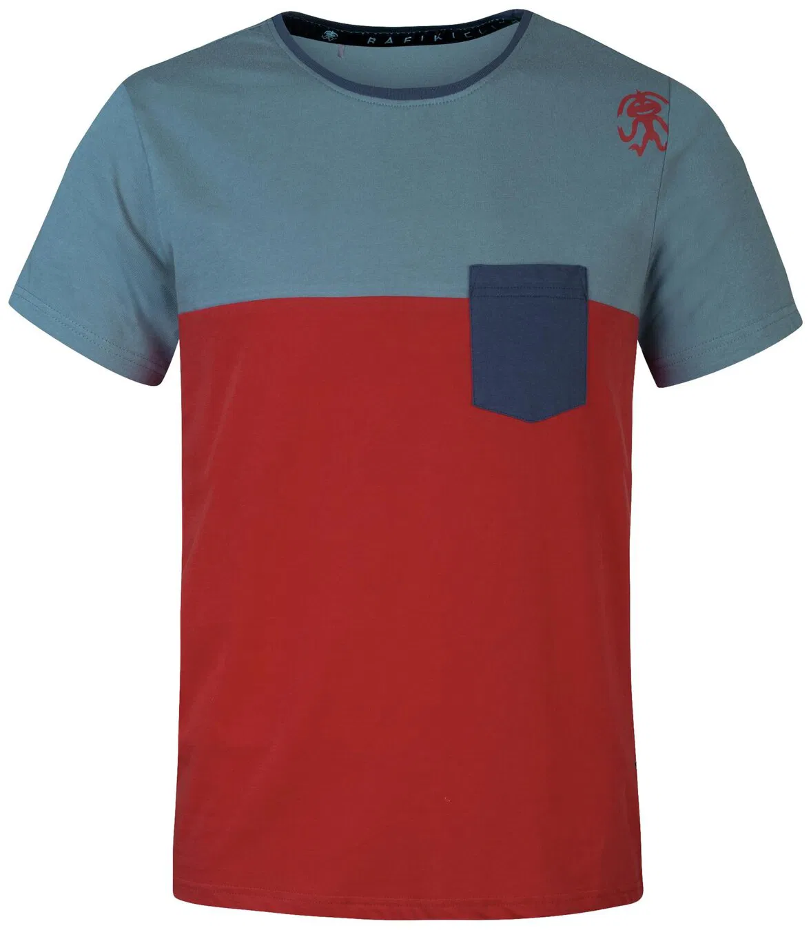 Tri�ko RAFIKI Grab LT T-Shirt M chili oil/stormy