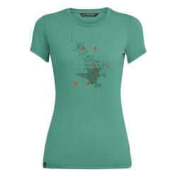 Tri�ko SALEWA Eagle Figure DRI-REL W S/S Tee
