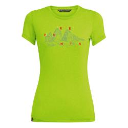Tri�ko SALEWA Graphic DRY W S/S Tee