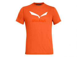 Tri�ko SALEWA Solidlogo Dry M S/S red orange melange