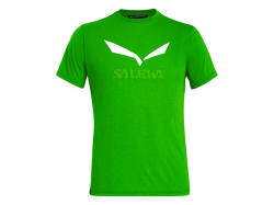 Tri�ko SALEWA Solidlogo Dry M S/S pale frog melage
