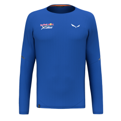 Tri�ko SALEWA X-Alps tech dry M L/S tee electric blue